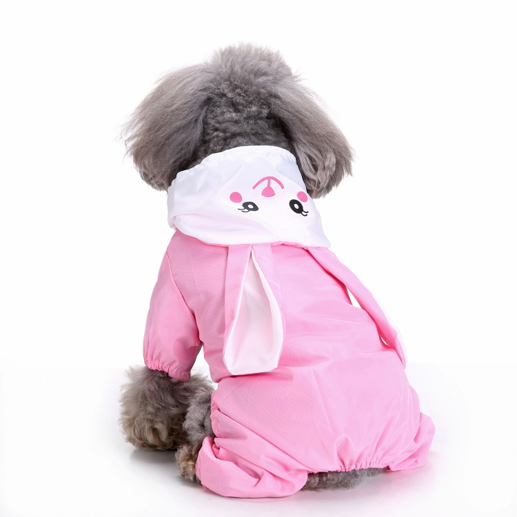 Rabbit-detail rainy-day coat - Image 5
