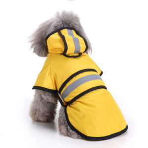 Reflective-detail raincoat — LIWAVE pet collection