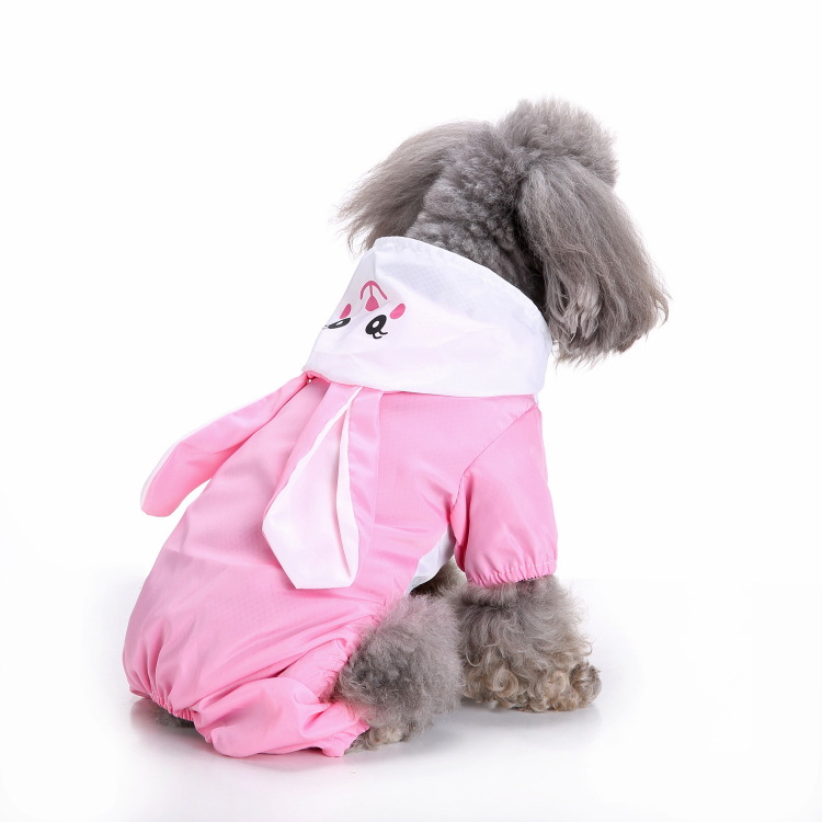 Rabbit-detail rainy-day coat - Image 4